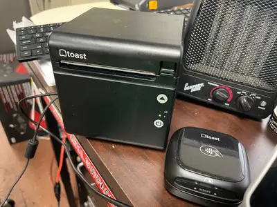 Used Toast Used Toast Flex Retail POS System with Printer Cash Drawer and Card Reader Restaurant Equipment (Miscellaneous) Illinois US | Falcon Restaurant Supply #1375718