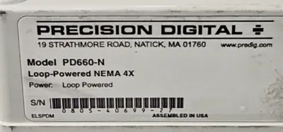 Used Precision Digital _UNKNOWN_ Industrial Controls South Carolina US | Palmetto Automation #1162560