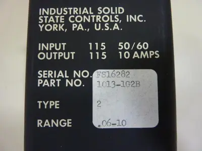 NEW ISSC 1013-1G2B