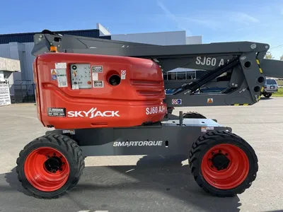 New | in-Stock 2026 SKYJACK SJ60 AJ+ ARTICULATING BOOM LIFT Articulating Boom Lifts Alberta CA | Adcock Equipment #1418053