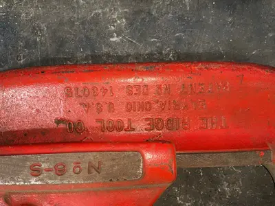 Used THE RIDGE TOOL COMPANY 62 Hand Cutters Ohio US | HGR 24 #1358123