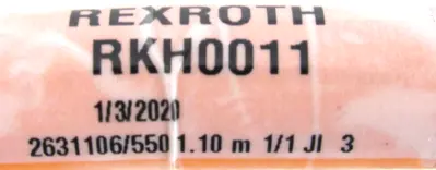 NEW REXROTH RKH0011 CABLE 1.10M R911333824