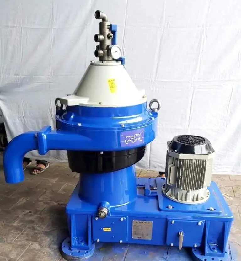 (5) Alfa-Laval MFPX 307 TFD-21 oil purifiers, 316SS.