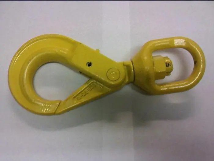 New | in-Stock AFTERMARKET 0503760 9/32 SELF LOCKING SAFETY SWIVEL HOOK Parts & Accessories (Material Handling) Pennsylvania US | East West Machinery & Drilling #1416637