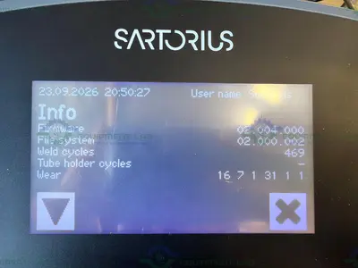 Used SARTORIUS BIOWELDER TC AUTOMATED STERILE TUBE WELDING DEVICE, 469 CYCLES Tube Sealers California US | Equipment Lab #1477361