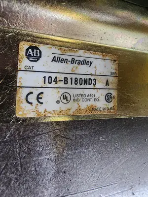 USED ALLEN-BRADLEY 104-B180ND3