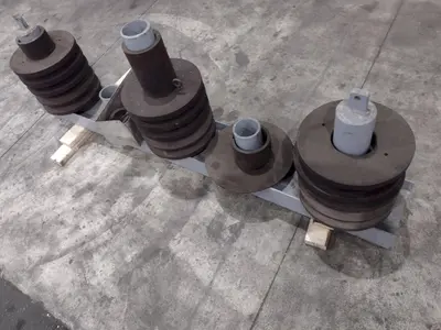5" X 5" X 1/2" ROUNDO MODEL #R-5-S HYDRAULIC ANGLE ROLL: STOCK #23480