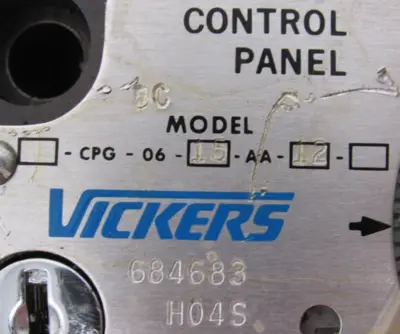 NEW VICKERS 684683 FLOW CONTROL VALVE CPG-06-15-AA-12