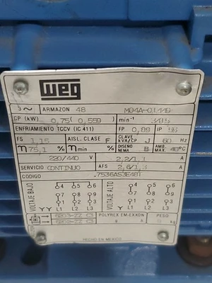 USED WEG M04A-01449
