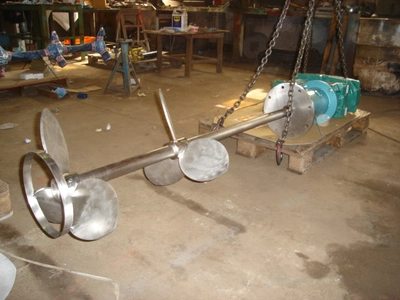Rigal Bennett Turbine Stirrer 4 Kw Flp