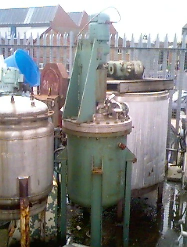 130 L S/S Jktd Reactor Pressure
