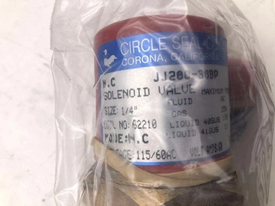 ATKOMATIC VALVE JJ200-30BP 1/4″ FNPT Bronze Solenoid Valve 115V 60A -NIB