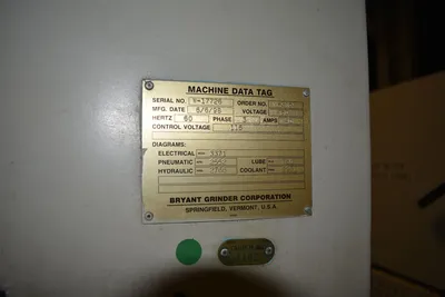 BRYANT UL2 GRINDERS, INTERNAL | GCH Machinery (3)