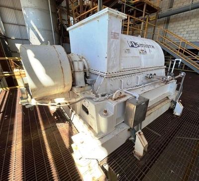 (3) Bird 36 x 72 solid bowl decanter centrifuges, 316SS.