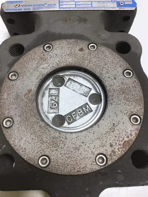 Jamesbury 815L112236TT Wafer Sphere Butterfly Valve 2-1/2″ 230/285PSIG 20/300°F