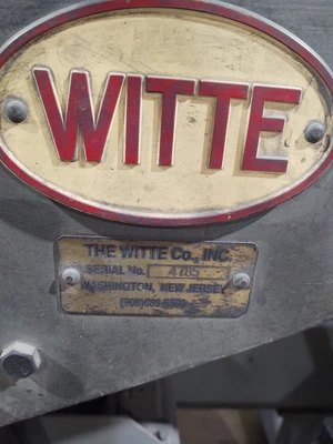 🔥Witte 17x83 Screener Classifier 480V