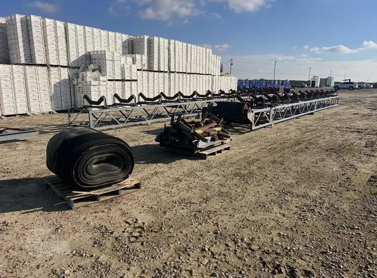 Used 2002 SPAULDING 36X105 Belt Conveyors California US | Mittry Construction #1363517