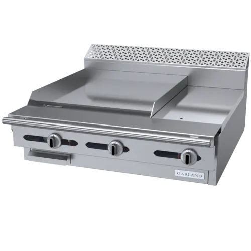 Garland C36-3-1M 36" Gas Range Top w/ Hot Top/Griddle - Modular, Natural Gas