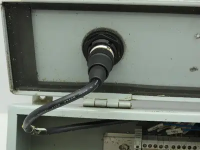 Hoffman Electrical Operator Enclosure W/ Banner Touch Sensor & Indicator Light