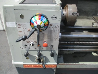 15" x 50" Clausing Colchester, Lathe, In/Mm, 2000 RPM, 9.5" swing over cross slide, 2000 RPM, 7.5 HP