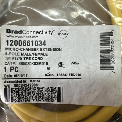 NEW BRAD CONNECTIVITY 884030K050M010