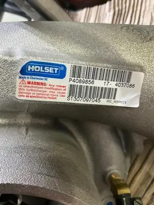 Holset Turbocharger PN P4089856
