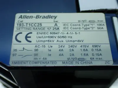 NEW ALLENBRADLEY 193T1CC25