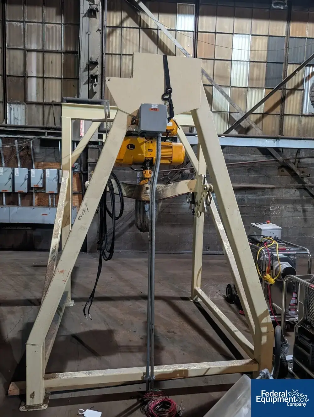 USED National Bulk Equipment NBE Bulk Bag Unloading Stand