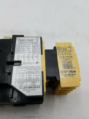 Allen-Bradley 700DC-F400* Ser. B Relay, 195-FA40 SER A
