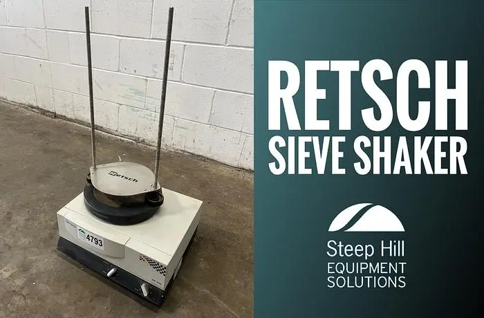 Used 2008 RETSCH AS 200 BASIC Separators | Steep Hill Equipment Solutions #773479