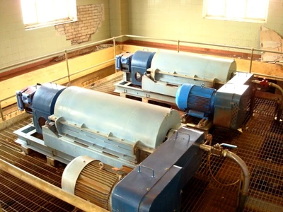 (4) Sharples PM-35,000 Super-D-Canter centrifuges, 316SS.