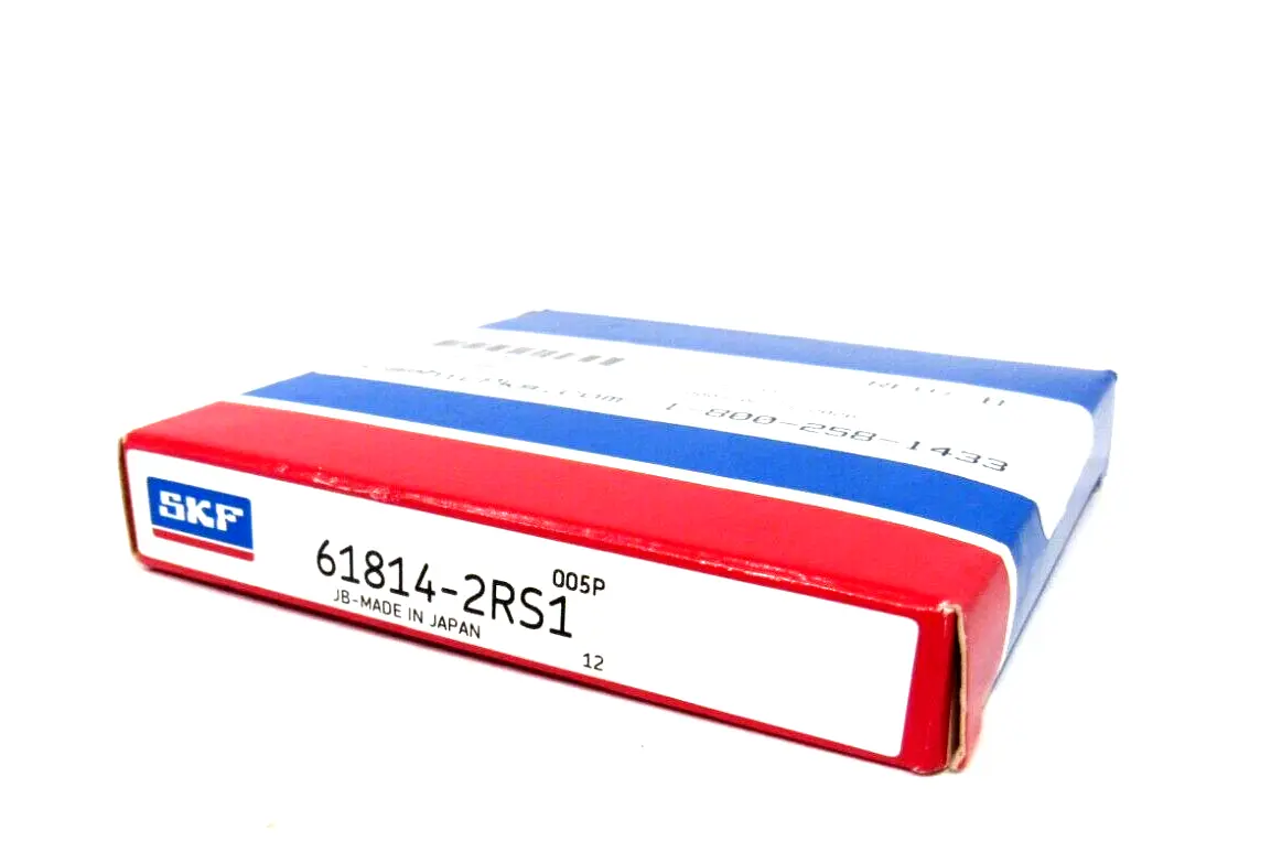 NEW SKF 61814-2RS1 BEARING 618142RS1