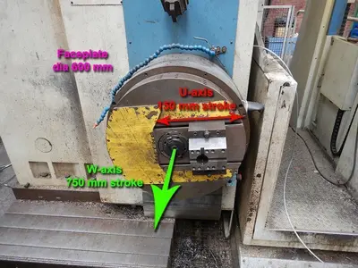 USED UNION PU 130 X: 6000 - Y: 2000 - Z: 800 MM CNC