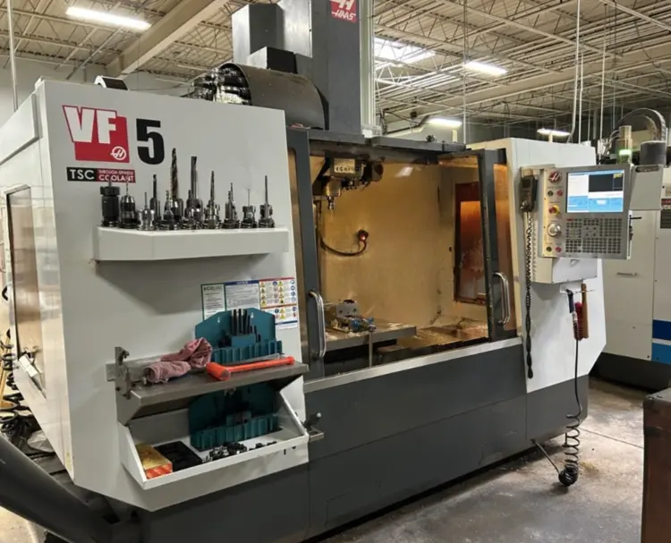 2011 HAAS VF-5/40 Vertical Machining Centers | Toolquip, Inc.