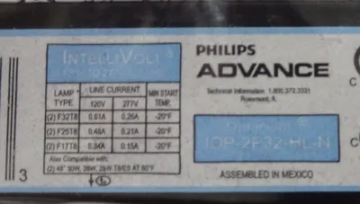 3 NEW PHILIPS ADVANCE IOP-2P32-HL-N ELECTRONIC BALLAST'S