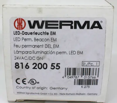NEW WERMA 816 200 55