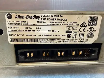 Allen-Bradley 2094-BM01-M /A w/ 2094-EN02D-M01-S0 (12.3.7)