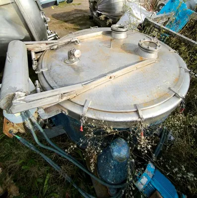 Comteifa FT-15-B perforate basket centrifuge, 316L SS.