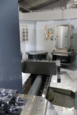 Used 2023 HAAS EC-400PP WITH 6 PALLET CHANGER Horizontal Machining Centers Washington US | Legacy CNC Machinery, LLC #1503559