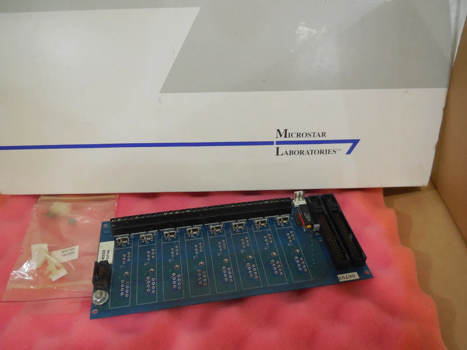 MICROSTAR LABRATORIES MSXB017-04 EXPANSION BOARD MSXB01704