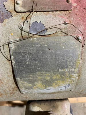 Durco MKII 3x1.5-10/8.1 316SS Centrifugal Pump with US Electric