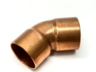 W01365D | Nibco  1-1/2" 45 Degree Elbow Copper CxC - New Other