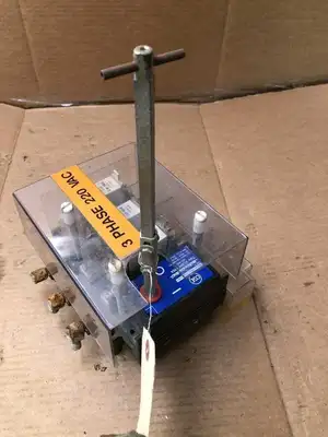 CGE VC4PF 125A 3 Pole Rotary Disconnect Switch 500-660VAC AC23