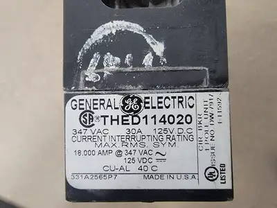 USED GENERAL ELECTRIC THED114020