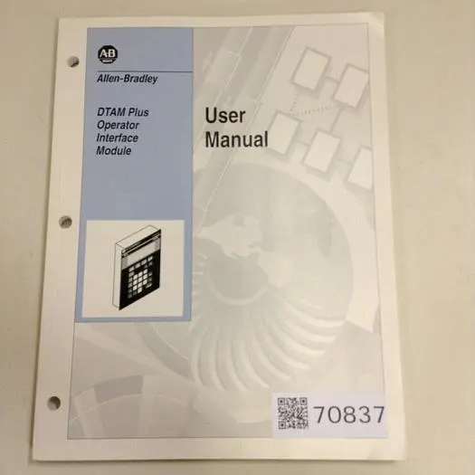 Used ALLEN BRADLEY 2707-800 Manuals Michigan US | Ideal Machinery #1174036
