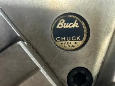 Buck 6" Dia Lathe Chuck 6 Jaw CNC