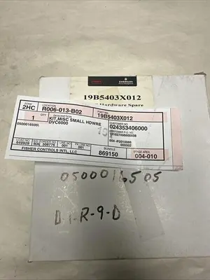 Used FISHER 19B5403X012 Misc Electrical & Power Parts Ohio US | Surplus Asset Holdings #1237015