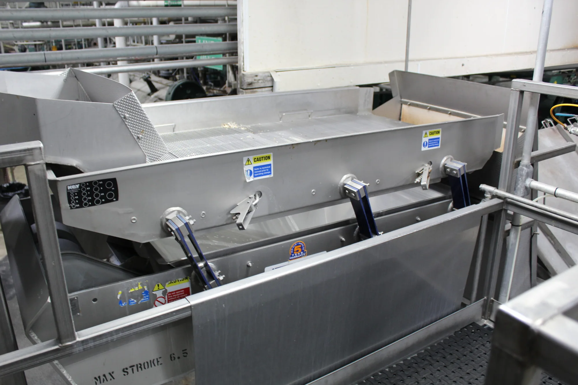 Blancher Feed Shaker