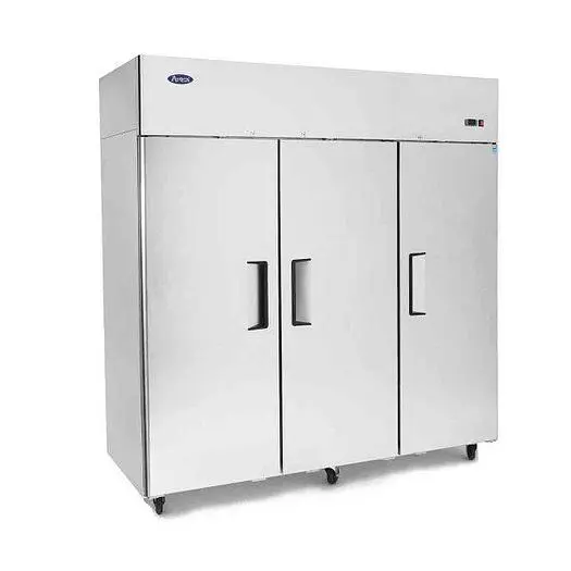 3 door upright freezer - TOP MOUNT