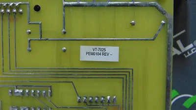 Mizar Inc. VT-7025 Control Card Used